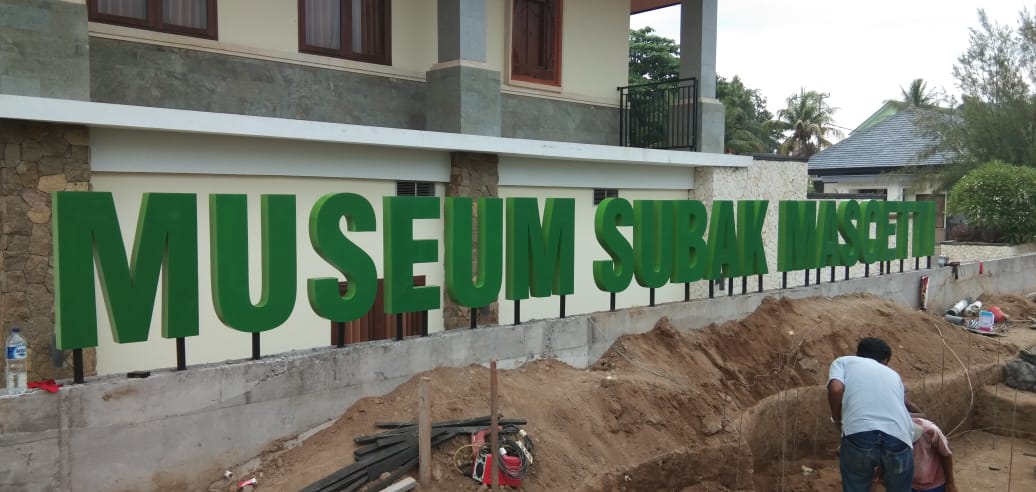 Letter Timbul Museum Subak Letter Timbul Museum Subak
